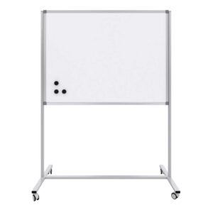 Mıknatıslı Yüzey Sabit Ayaklı Tekerlekli Yazı Tahtası (120x140)