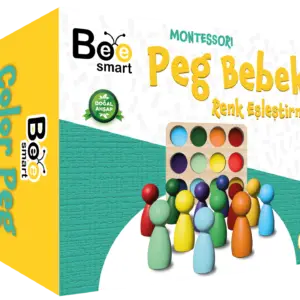 Bee Smart 1+ Yaşa &Ouml;zel 12 Li Waldorf G&ouml;kkuşağı Insan Fig&uuml;rleri