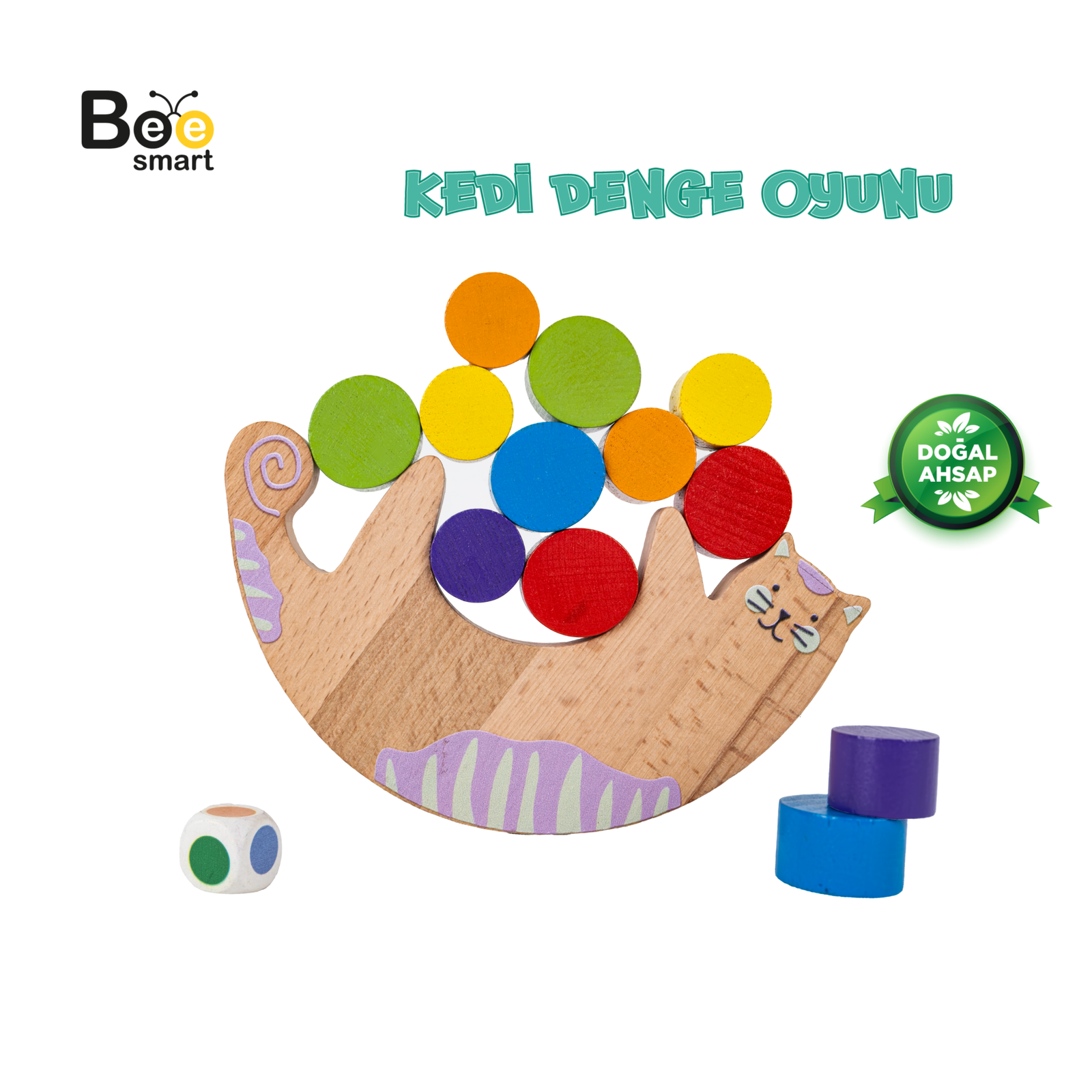 Bee Smart Kedi Denge Oyunu - Görsel 2