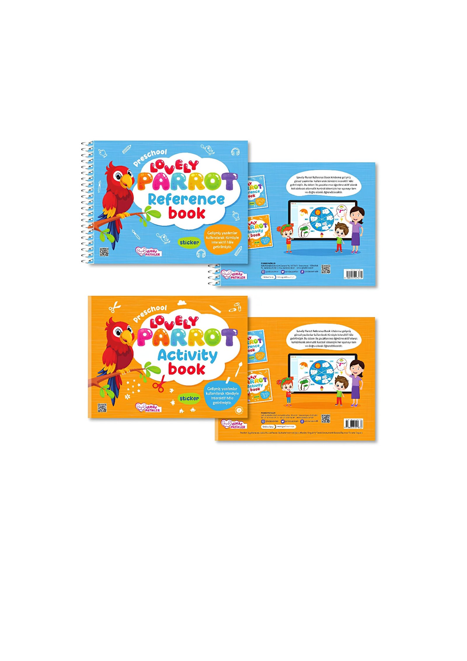 Lovely Parrot Reference - İngilizce Aktivite Kitabı