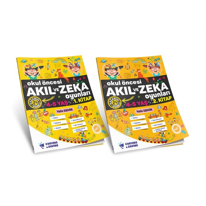 4-5 YAŞ AKIL VE ZEKA OYUNLARI KİTAP SETİ