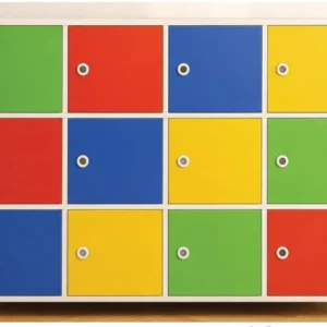12 Kapaklı Dolap 120x35x90 cm