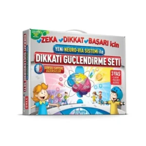Adeda Dikkat Güçlendirme Seti 3 Yaş + Mısır Seven Mısırcı – görsel 1