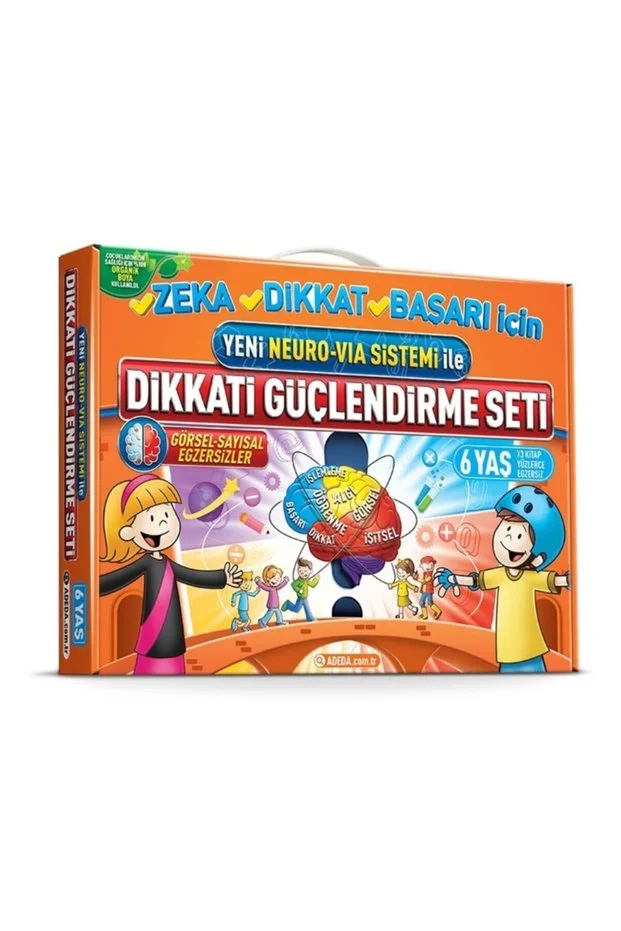 Adeda Dikkat Güçlendirme Seti 6 Yaş – görsel 1