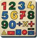 Ahşap Puzzle — Sayılar