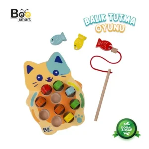 Bee Smart Ahşap Balık Tutma Oyunu – görsel 1