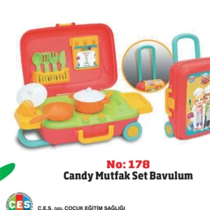 Candy Mutfak Set Bavulum