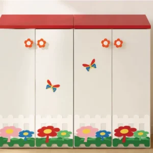 Çatılı Ayakkabılık ve Askılık 80x37x160 cm