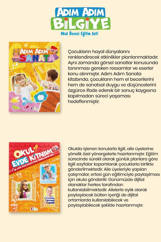 Adım Adım Bilgiye Eğitim Seti(48+)