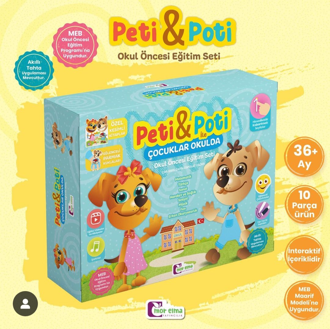 Peti ile Poti Çocuklarla Okulda