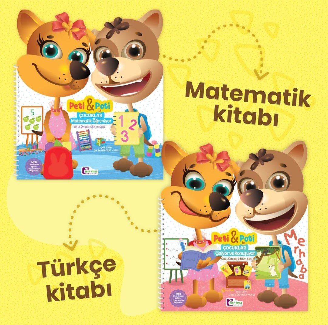 Peti ile Poti Çocuklarla Okulda