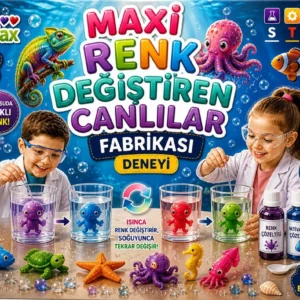 GreenMax Maxi Renk Değiştiren Canlılar Deneyi