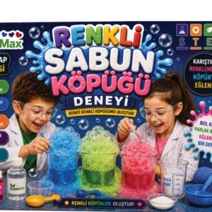 GreenMax Renkli Sabun Köpüğü Deneyi