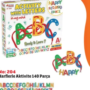 Harflerle Aktivite 140 Parça