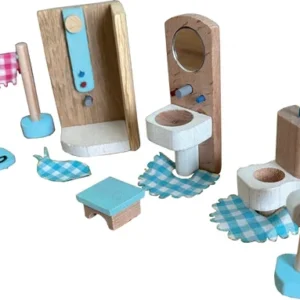 Mini Ahşap Banyo