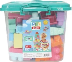 Pastel Bloklar 107 Parça