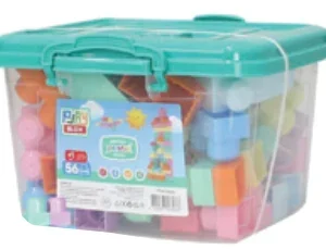 Pastel Bloklar 56 Parça