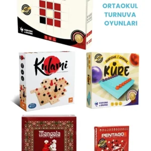 Tazof Ortaokul Turnuva Seti – 5 Oyun – görsel 1