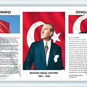 Üçlü Milli Levha — Alüminyum Çerçeve